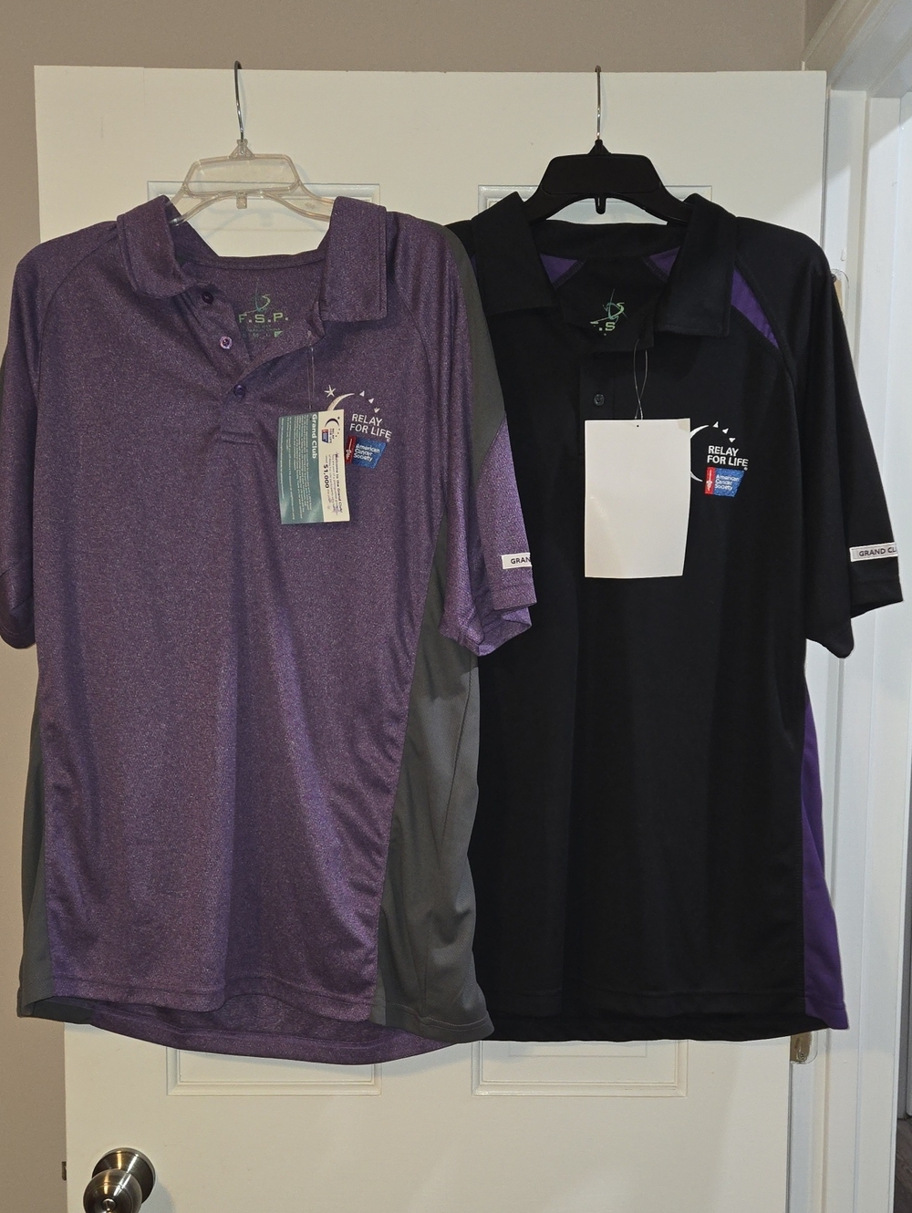 NWT Men's Performance Polo - Relay 4 Life